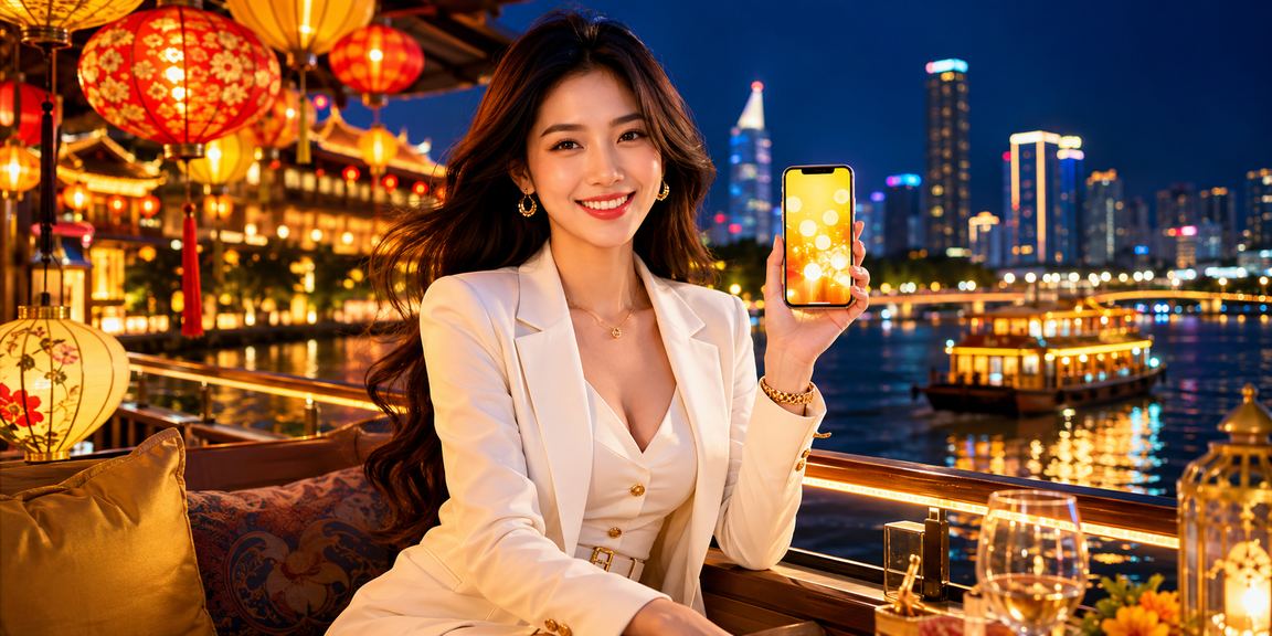 Người dùng đăng nhập 12400 trên điện thoại tại chợ đêm Sài Gòn
