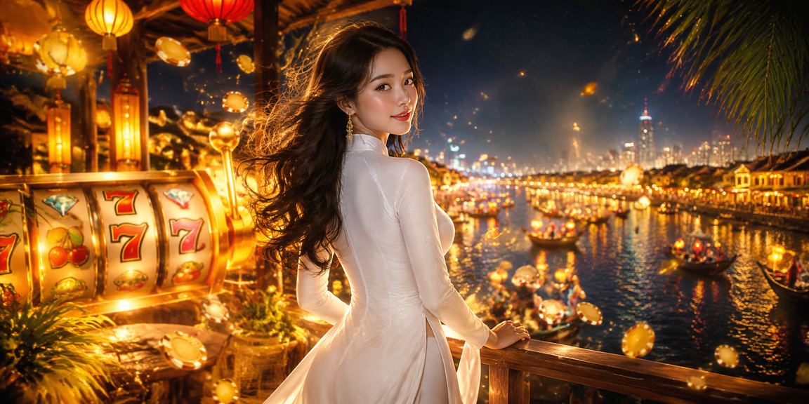 Giao diện cá cược trực tuyến tại Việt Nam trên màn hình neon